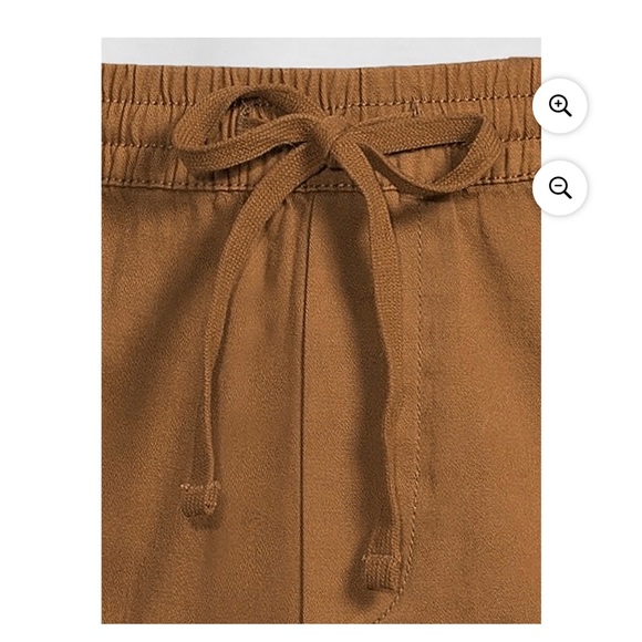 No boundary full elastic waistband twill jogger shorts - Picture 3 of 5